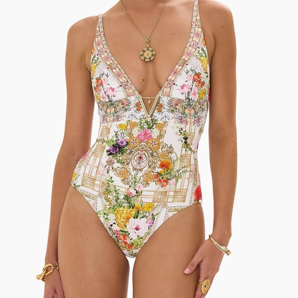Camilla  Egyptian Rose One-Piece Swimsuit - Picture 3 of 12